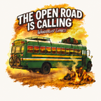 Open Road Is Calling Graphic T-Shirt