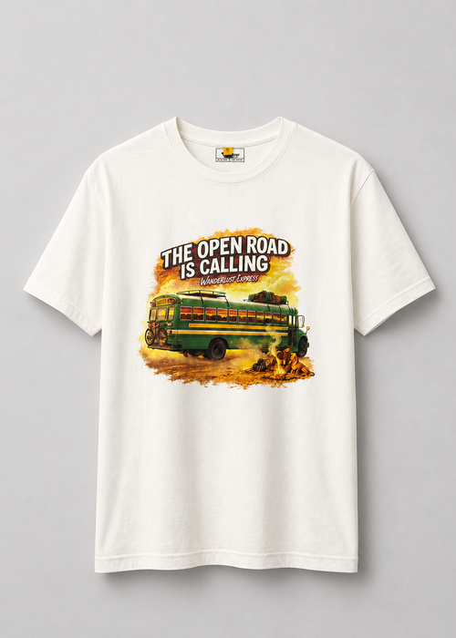 Open Road Is Calling Graphic T-Shirt