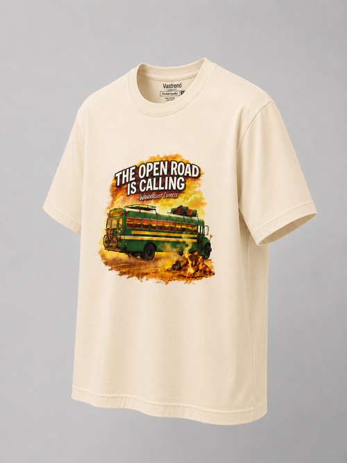 Open Road Is Calling Graphic T-Shirt