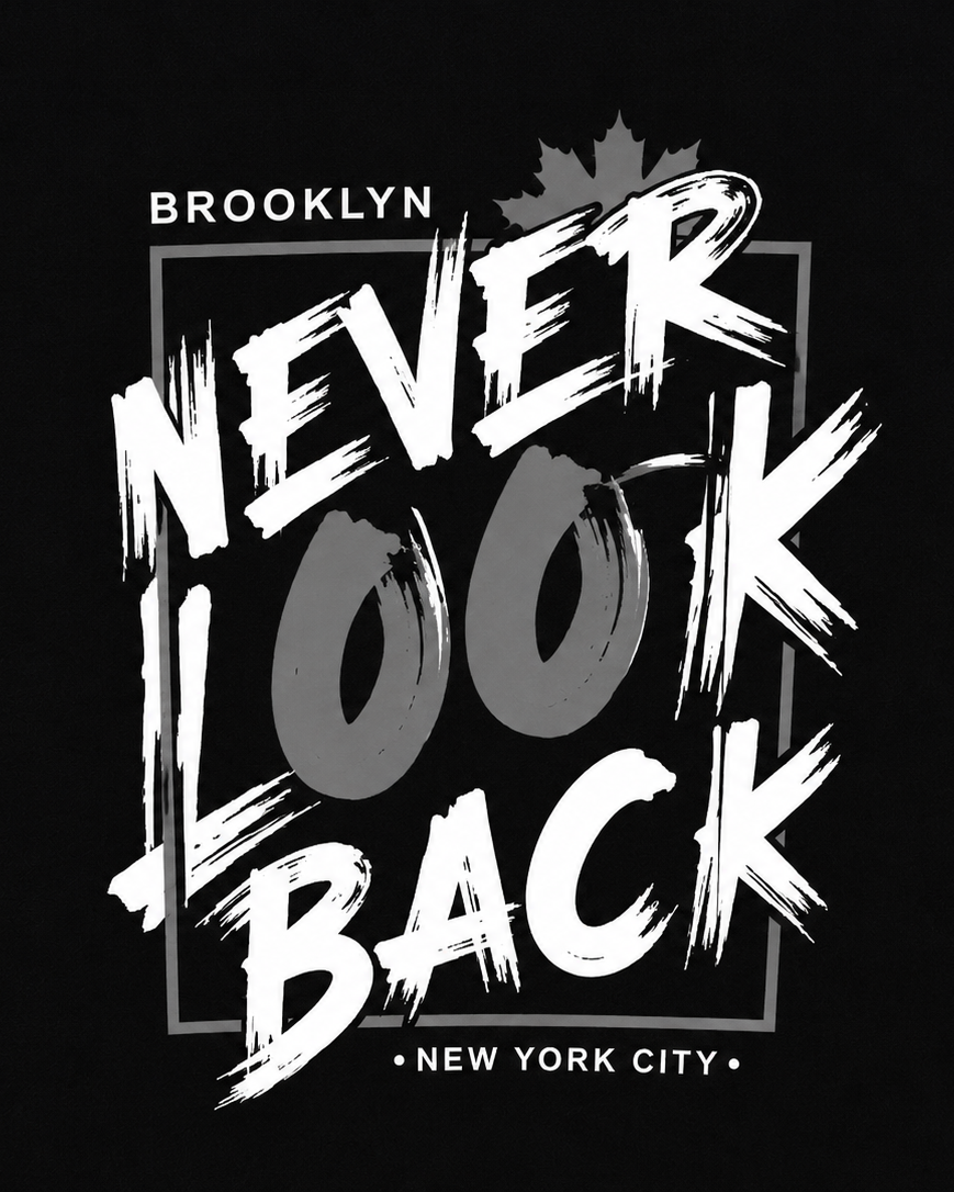 Never Look Back Graphic T-Shirt