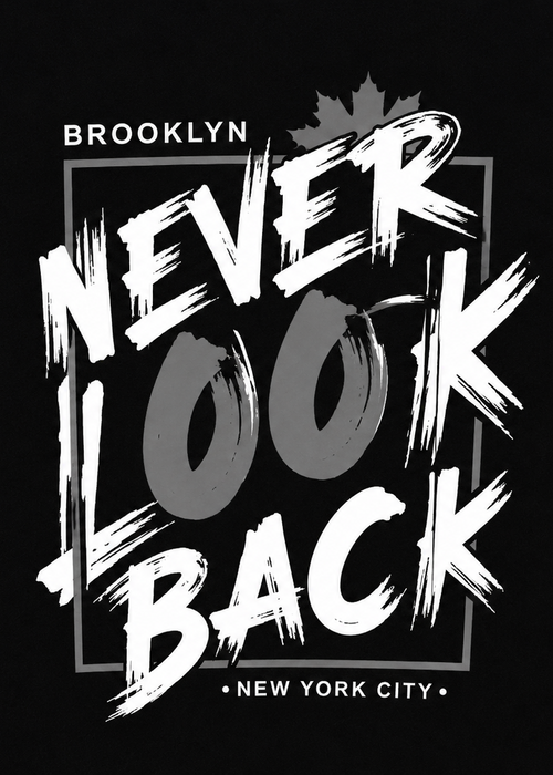 Never Look Back Graphic T-Shirt