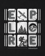 EXPLORE Adventure Graphic T-Shirt