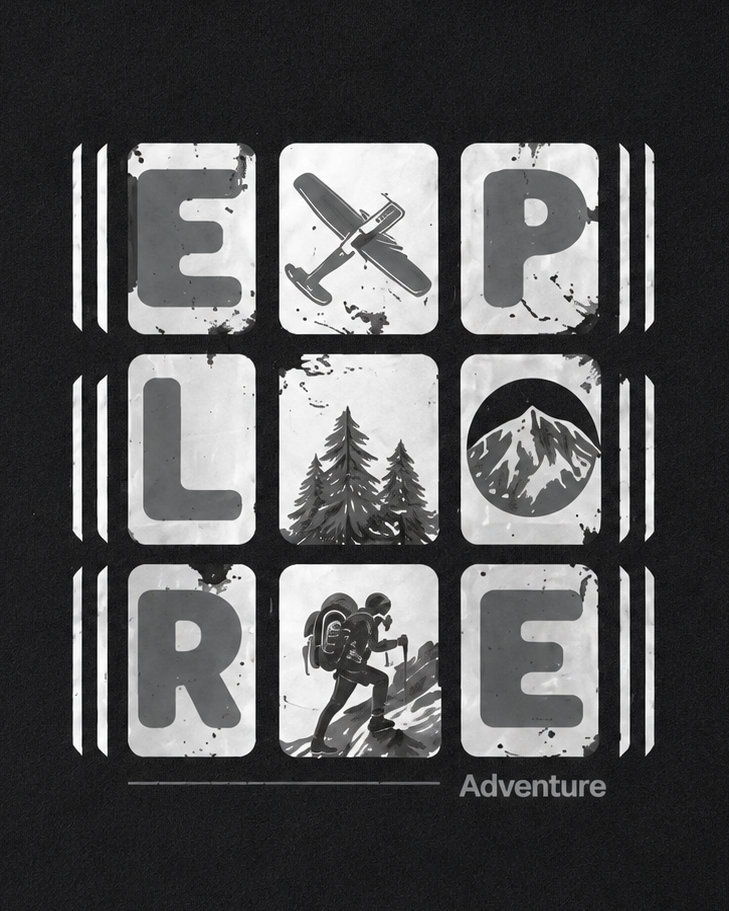 EXPLORE Adventure Graphic T-Shirt