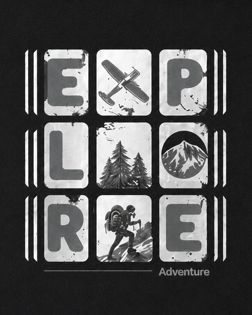 EXPLORE Adventure Graphic T-Shirt